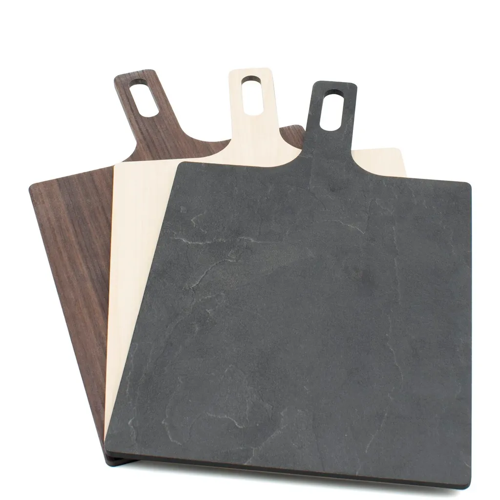 Tagliere Arya in Frassino con Manico 24x20 cm | Qualità Artigianale