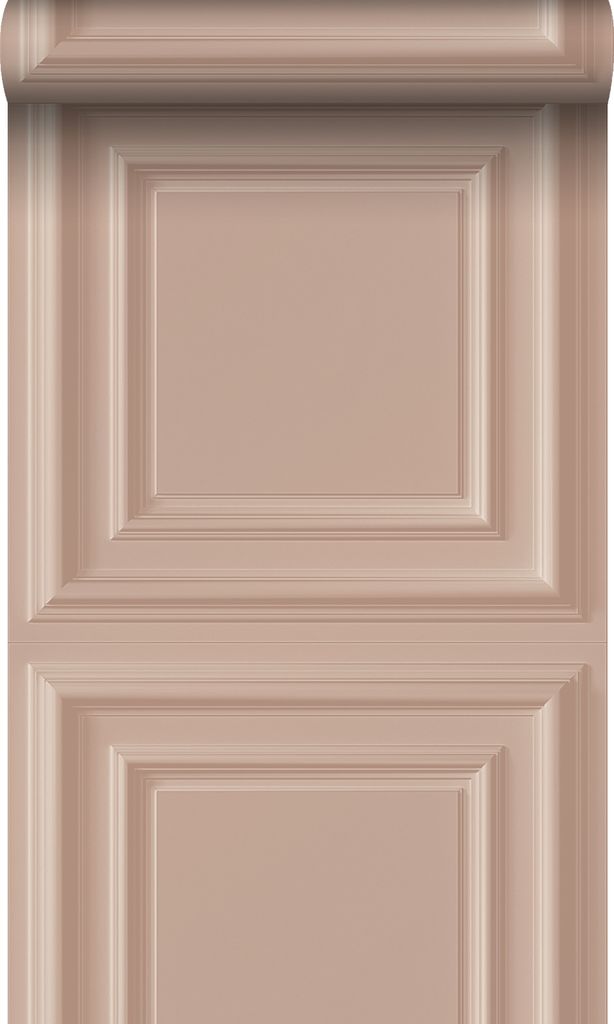 Origin Wallcoverings Tapete Holzwandverkleidung Altrosa 53 cm x 10.05 m