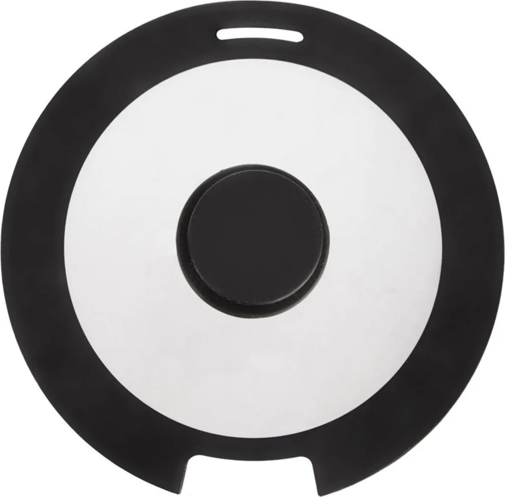 Orion Coperchio Vetro 25cm con Bordo Silicone - Proteggi le tue Padelle