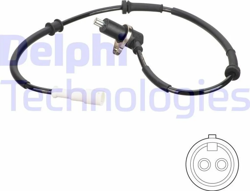 Capteur de Vitesse ABS pour Kangoo - Delphi SS20826 Réparation Roue