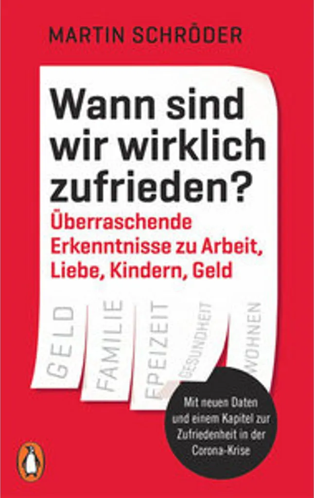 Essai de psychologie Wann sind wir wirklich zufrieden? Format broché
