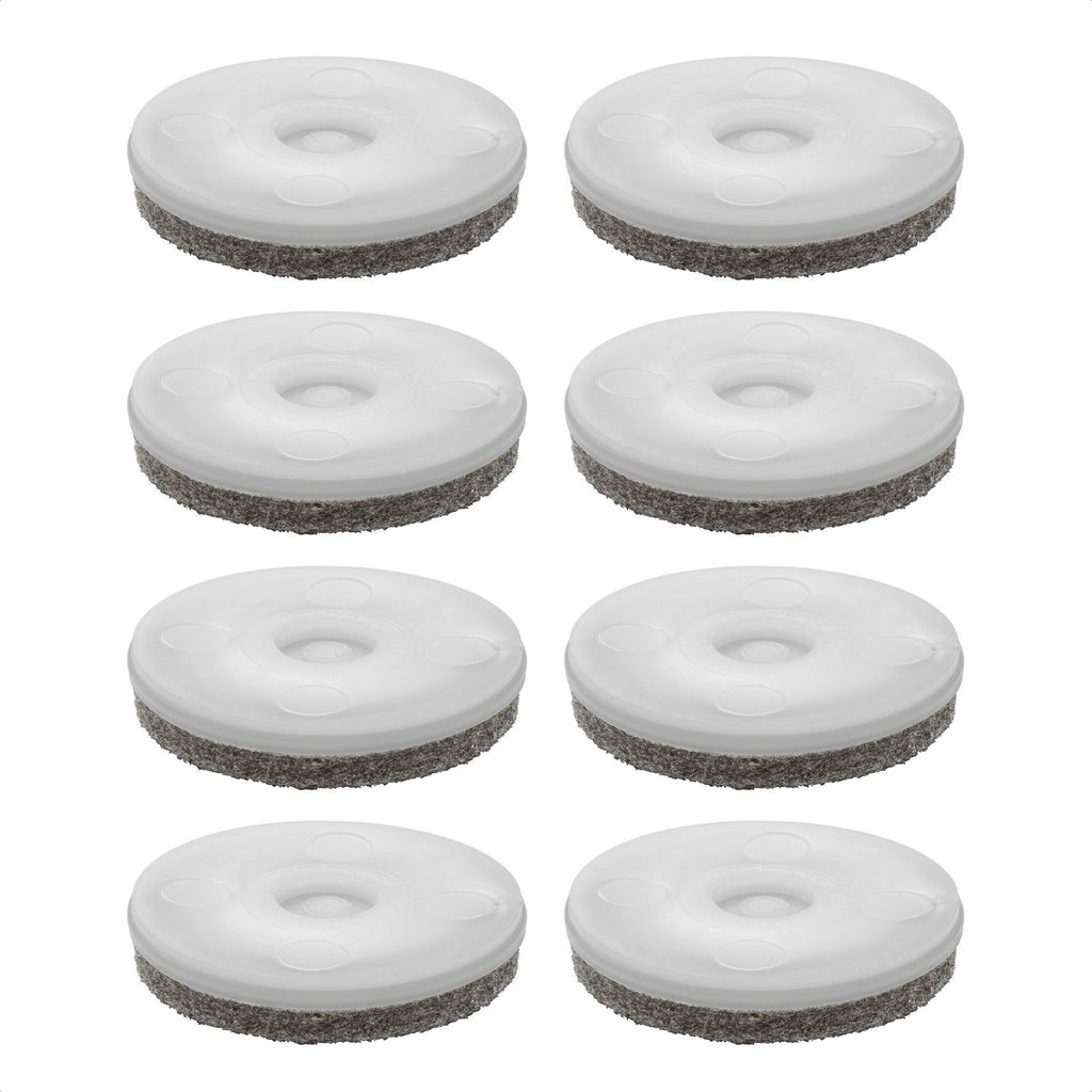 WAGNER QuickClick Filzgleiter ULTRASOFT - 8er-Set Ersatzgleiter Ø 50 mm - für Basis Ø 50 mm - DE Ware - 15833500