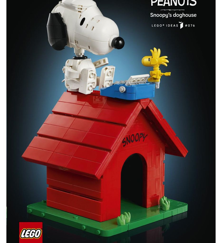 Lego Ideas 21368 Peanuts: La Cuccia Di Snoopy, Kit Immagine del prodotto 