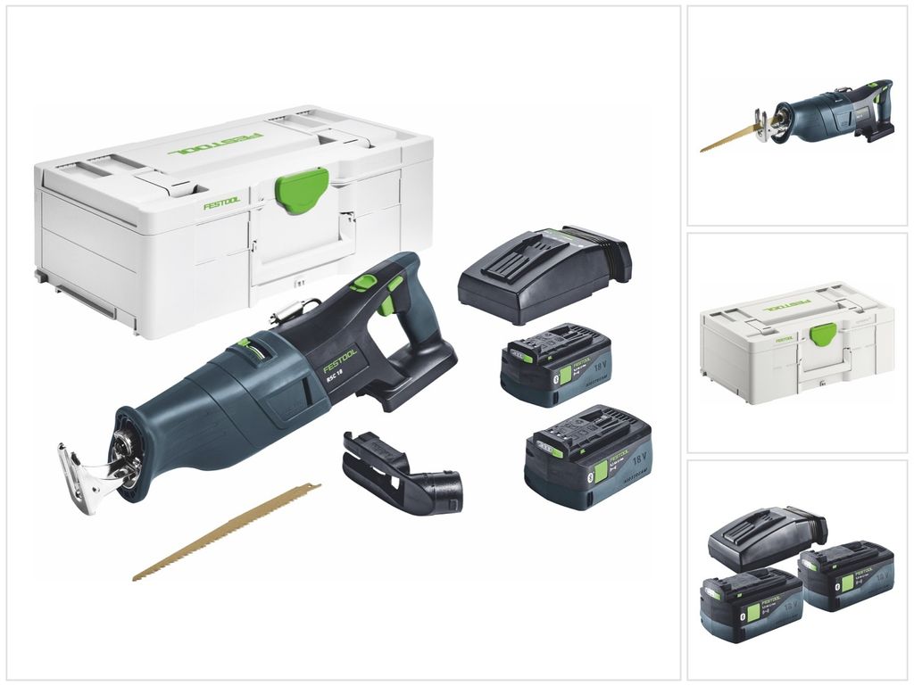Festool Scie sabre sans fil RSC 18 5,0 EB-Plus Image du produit 