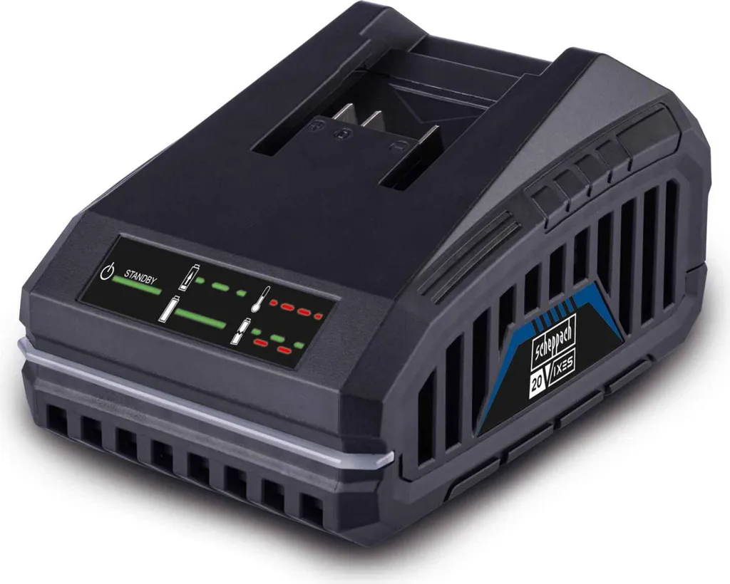 Caricabatteria Scheppach SBC4.5 | Carica Rapida 20V Serie IXES