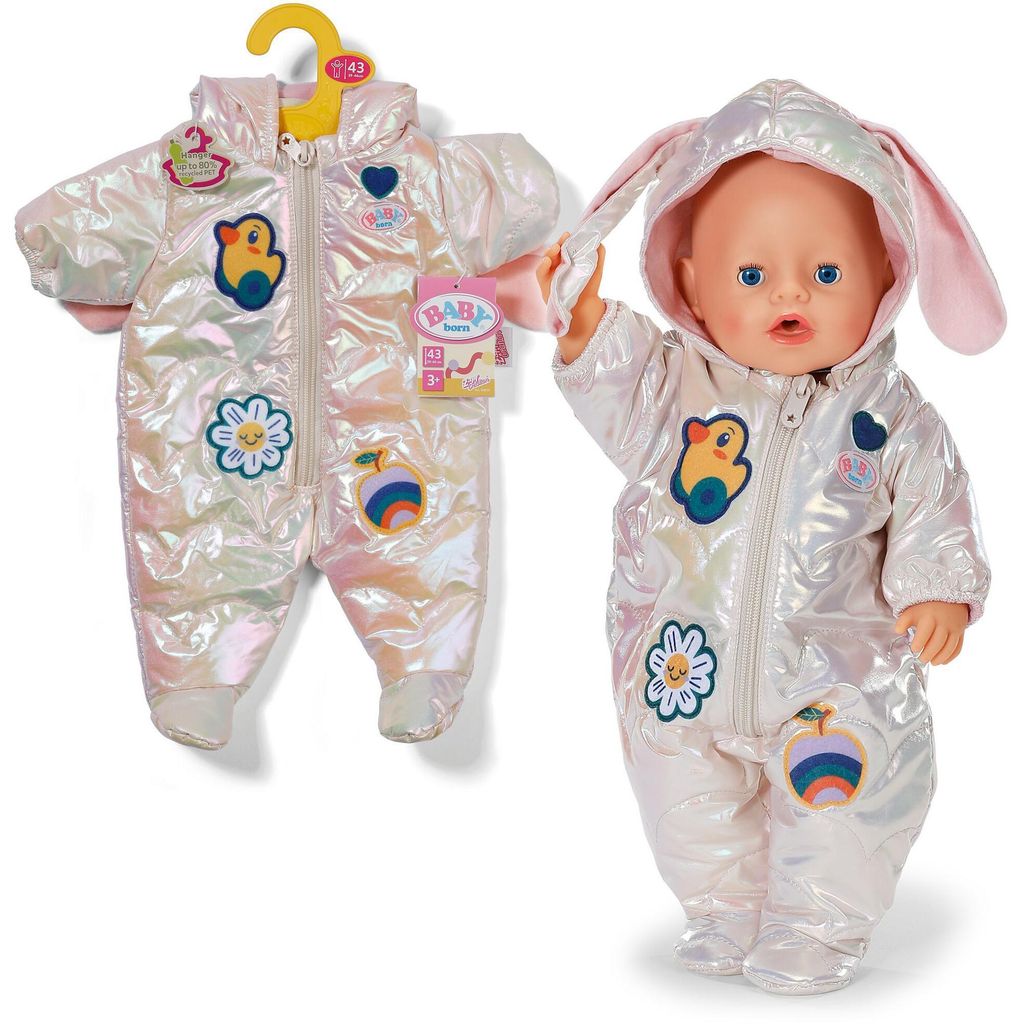 MGA BABY born Schneeanzug Creme 43cm Obrázok produktu 