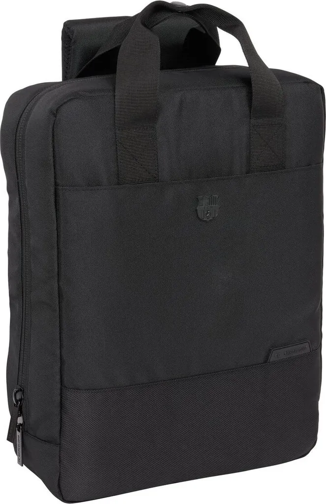 Borsa per computer portatile F.C. Barcelona Premium Nero 29 x 39 x 11 cm 13.3"