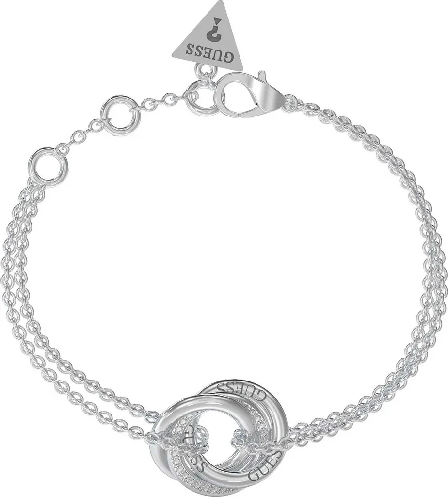 Gioiello Guess JUBB04063JWRHS: Bracciale in Acciaio e Cristalli