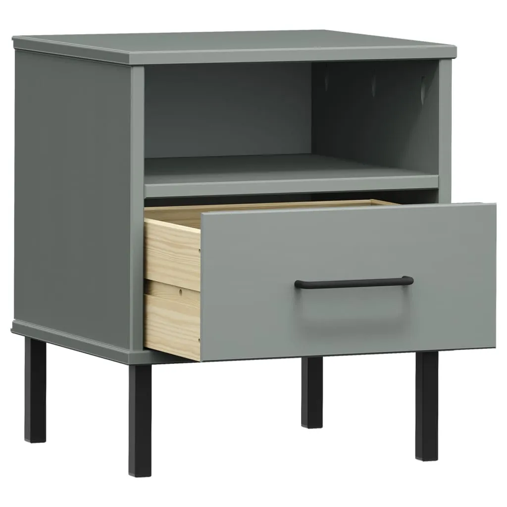Table de chevet compacte OSLO pour optimiser l'espace du lit - 5