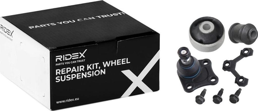 RIDEX 771R0160 Reparatursatz Radaufhängung für VW Golf IV Schrägheck (1J1) Vorne Links Unten