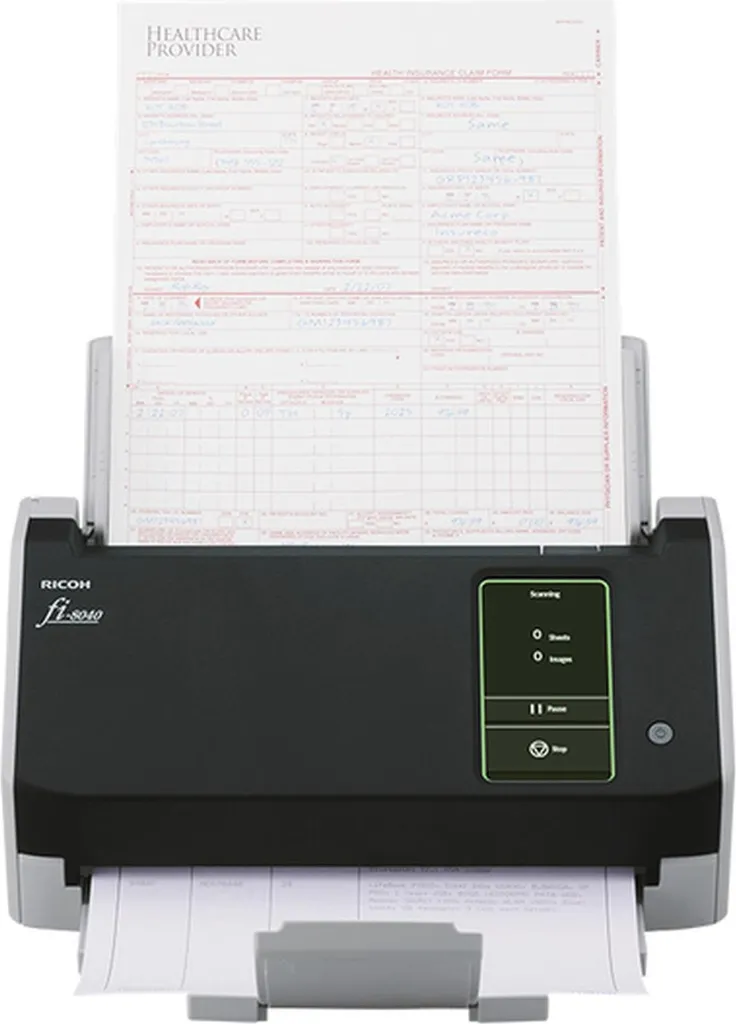 Scanner de documents de bureau A4 Ricoh FI-8040 chargeur automatique - 11