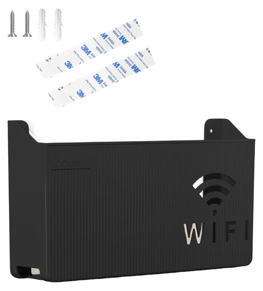 Aufbewahrungsbox für WLAN-Router, Router-Aufbewahrungsbox, Router-Versteckbox, Kabelversteckboxen, Routerschrank, WLAN-Abdeckung, Set-Top-Box, Reg...