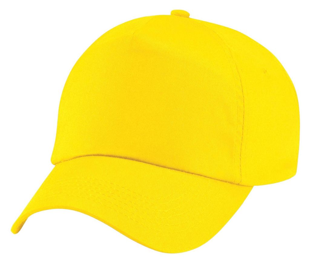 Beechfield - "Original" Kappe 5 Segmente für Kinder FK1384 (Einheitsgröße) (Gelb)