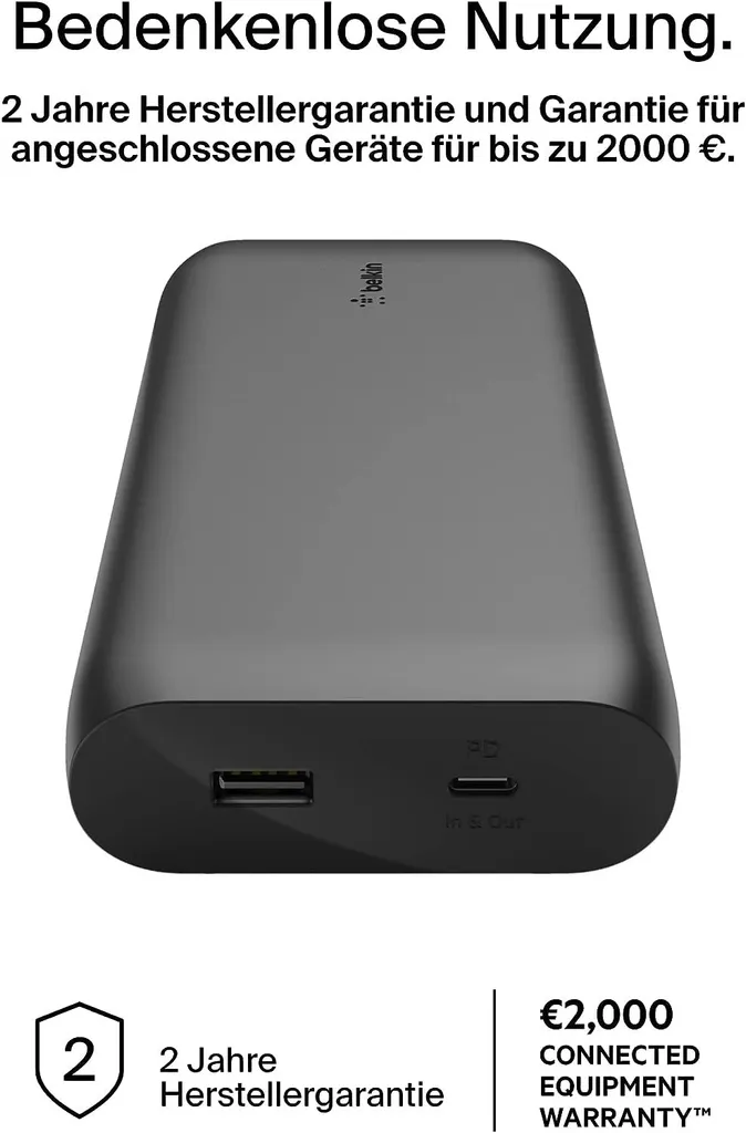 Batterie Externe 20000mAh Charge Rapide USB-C pour MacBook et iPhone - 23