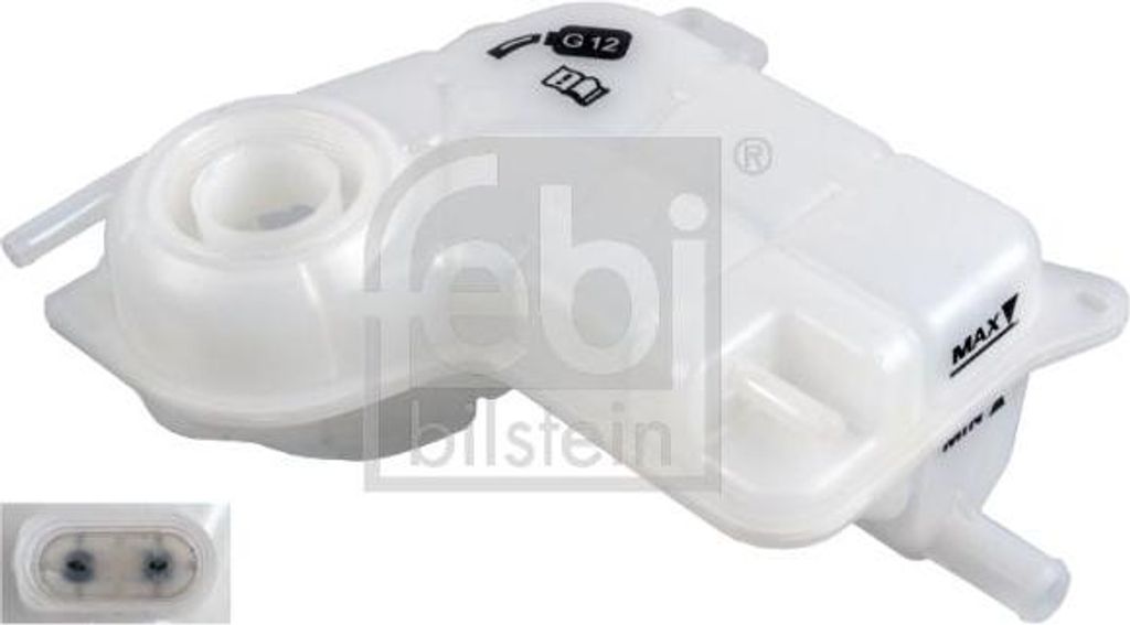 FEBI BILSTEIN 172510 Ausgleichsbehälter, Kühlmittel OE 8E0121403F kompatibel mit A4 8E, A4 8H, C8, Primera