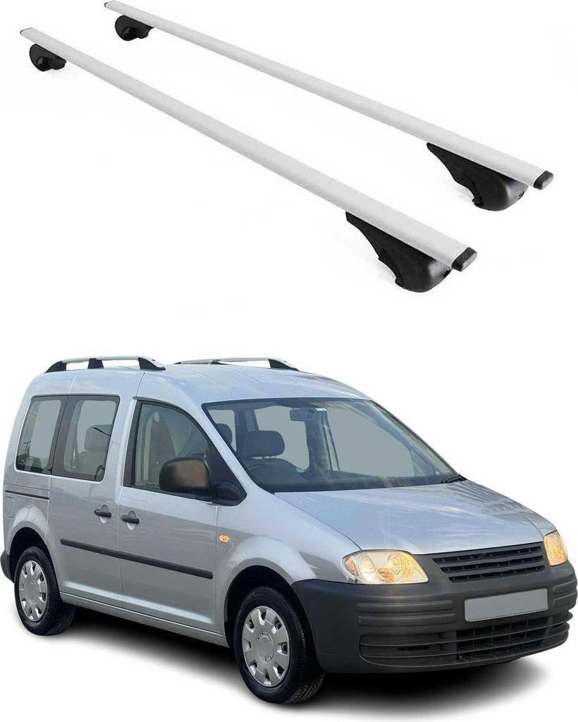 Dachträger Grundtäger für VW Caddy 2004-2020 75kg Metall Produktbild 
