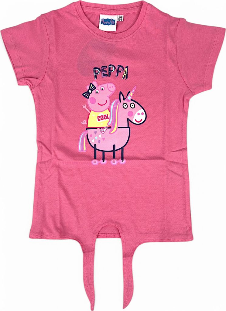 T-Shirt Peppa Pig & Einhorn Pink 92 cm