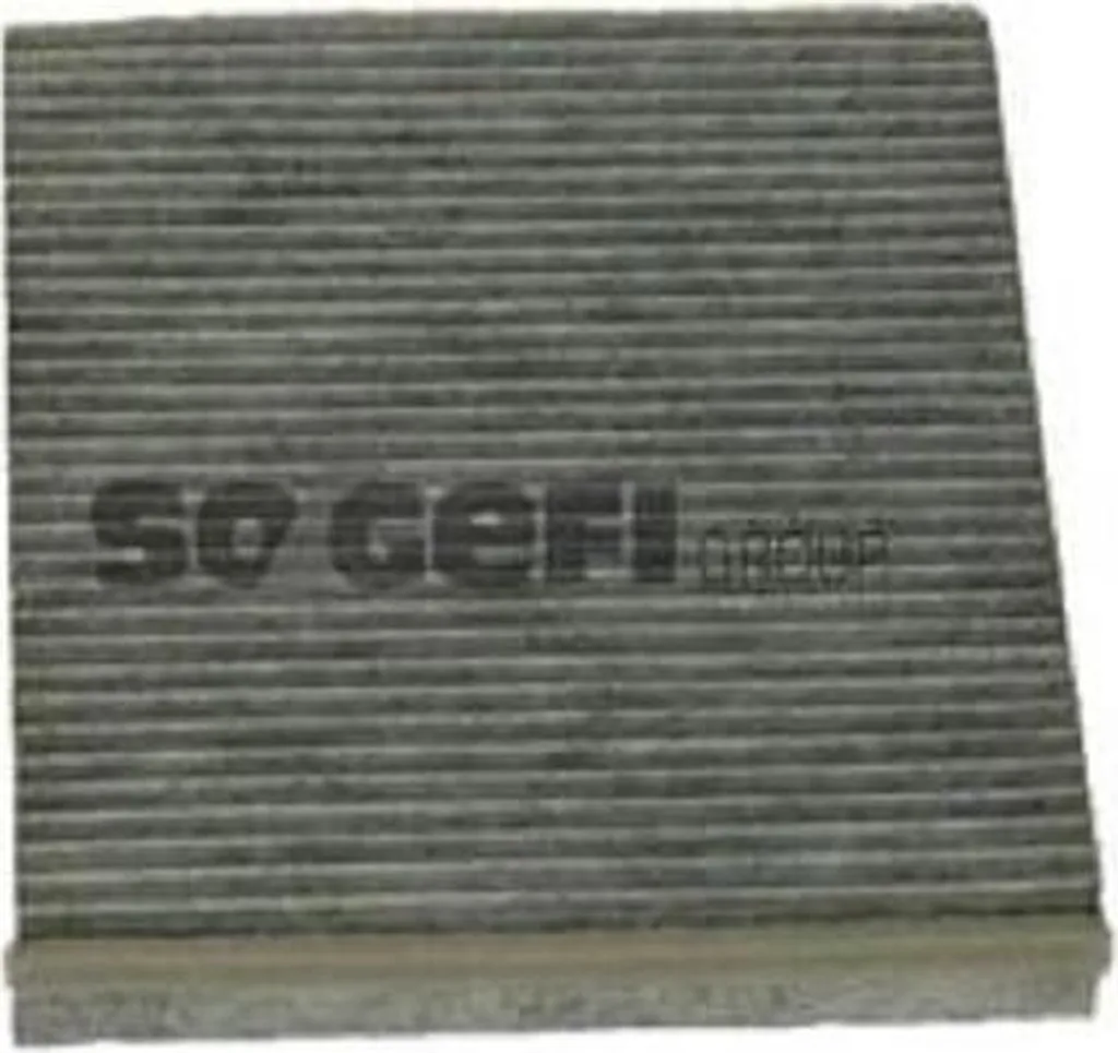 Filtre d'habitacle charbon actif pour voiture berline et SUV 25x20cm