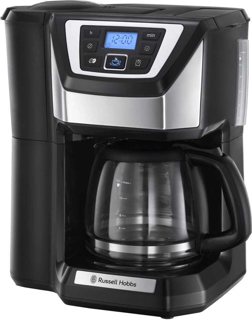 Russell Hobbs 22000-56 Kaffeemaschine schwarz, 12 Tassen