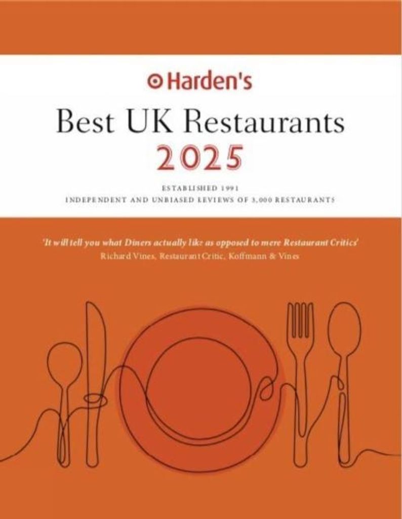 Harden's Best UK Restaurants 2025 25th EDITION