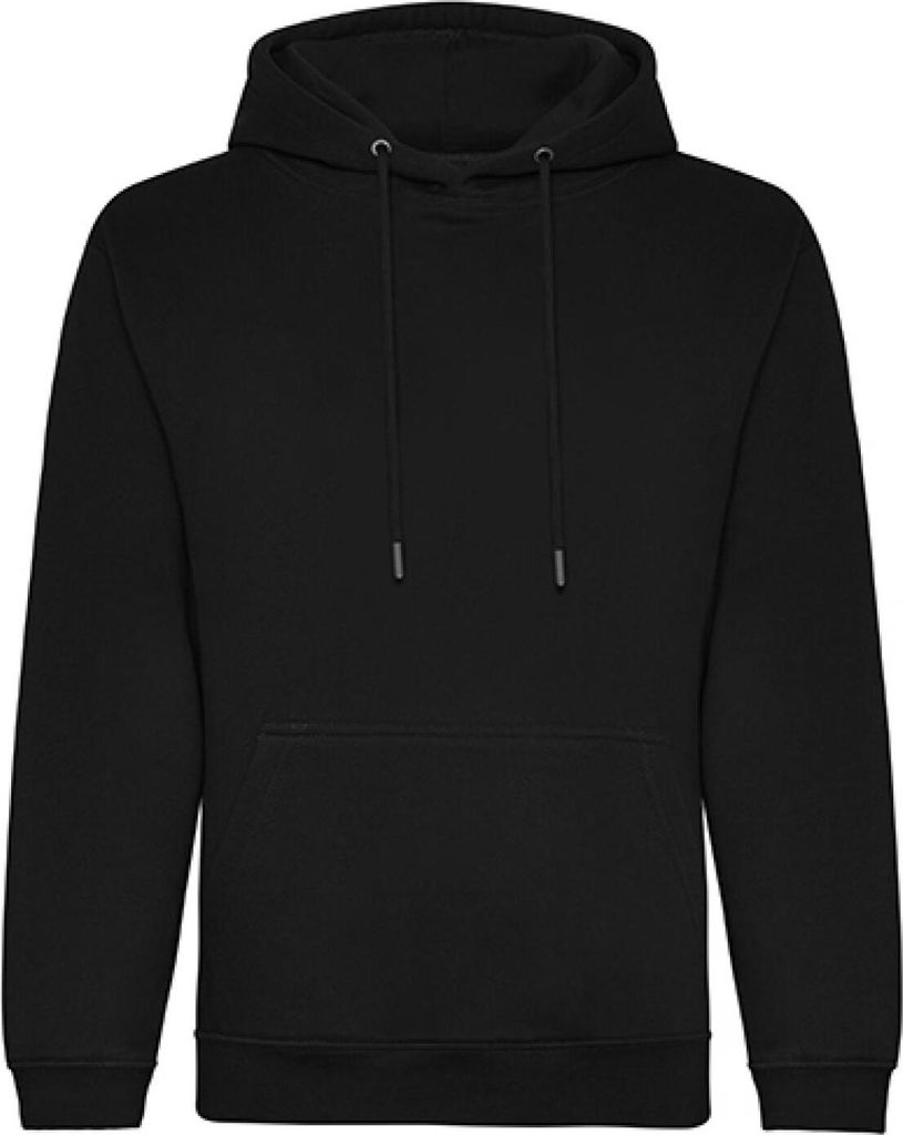 Just Hoods JH201 | Sweat, Organic Hoodie, Baumwolle - Farbe: Deep Black - Größe: M