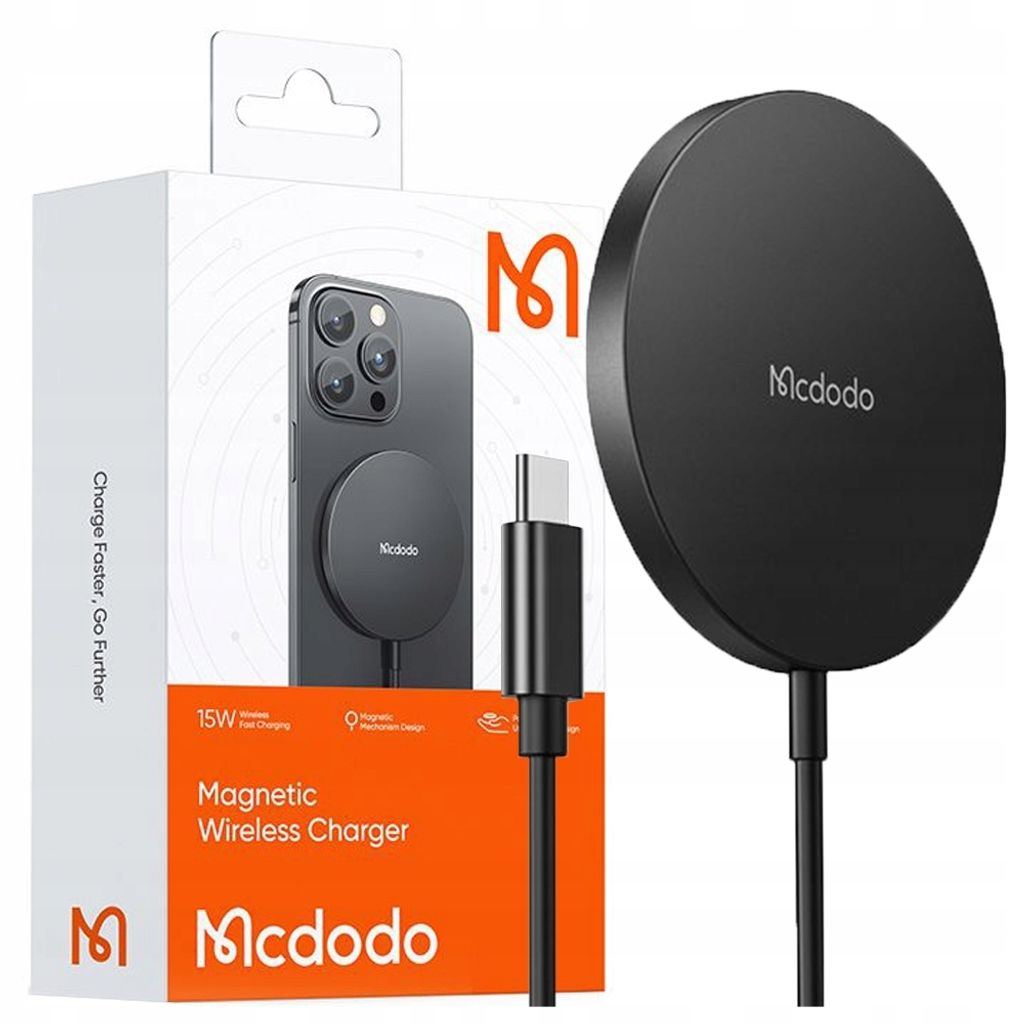 Mcdodo Ładowarka Indukcyjna Bezprzewodowa Do Magsafe Iphone Zdjęcie produktu 