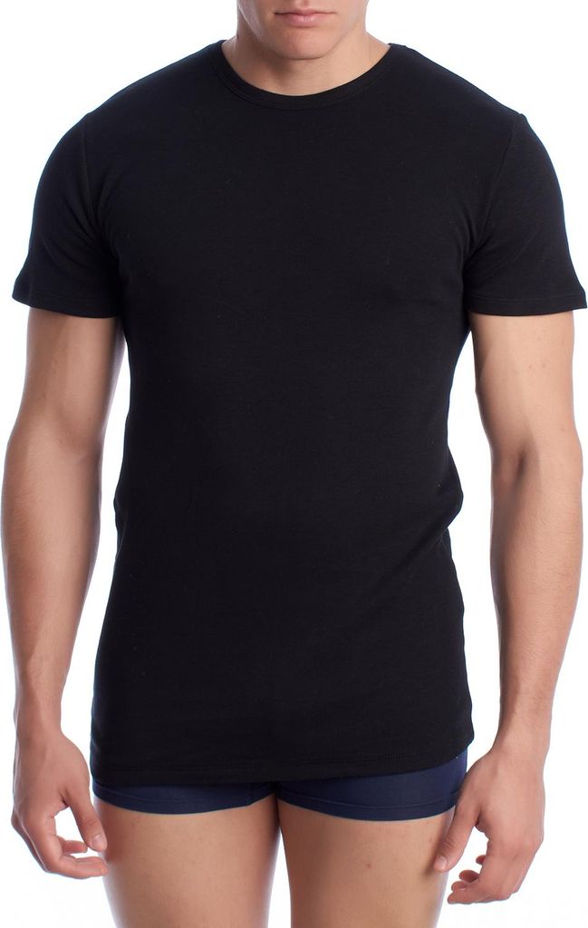 Abanderado Herren Kurzarm-Thermo-T-Shirt aus Baumwolle A0256