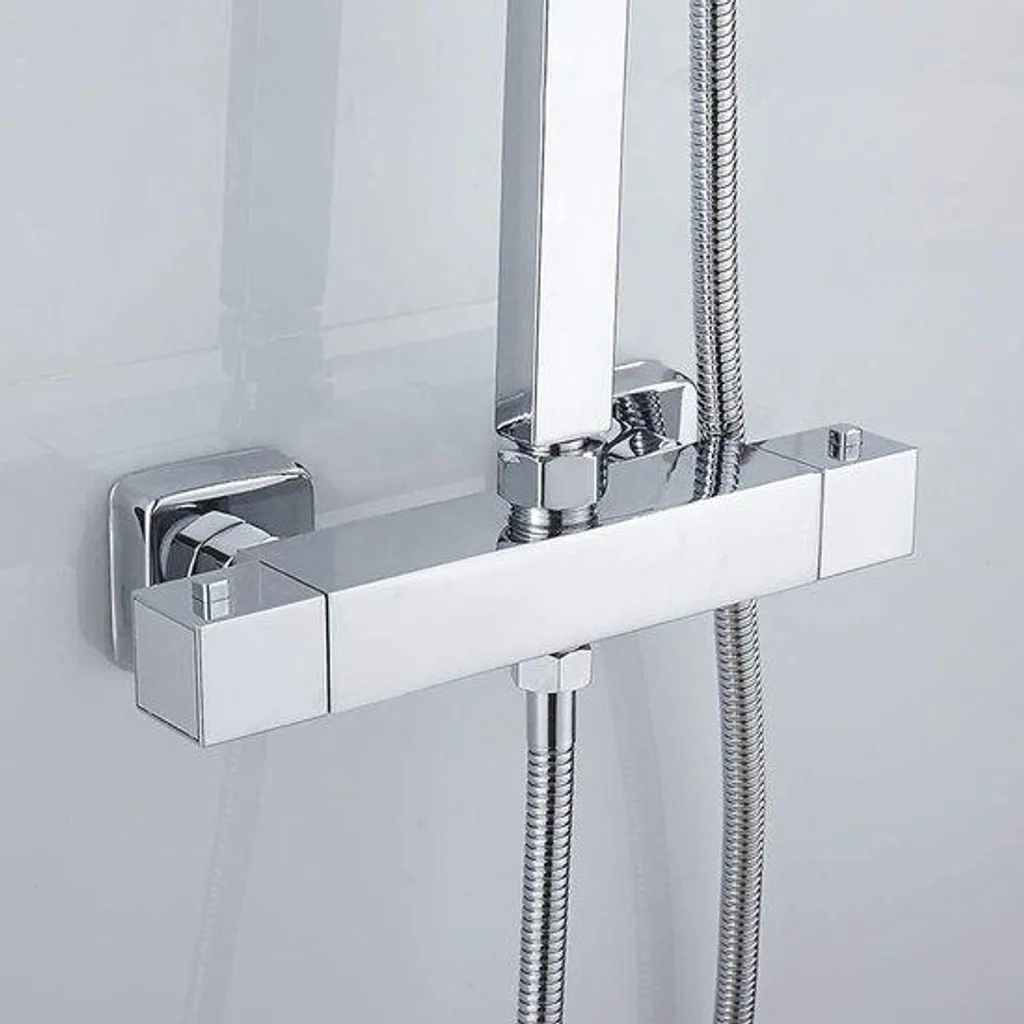 Thermostat de douche anti-brûlure avec raccords laiton haute qualité
