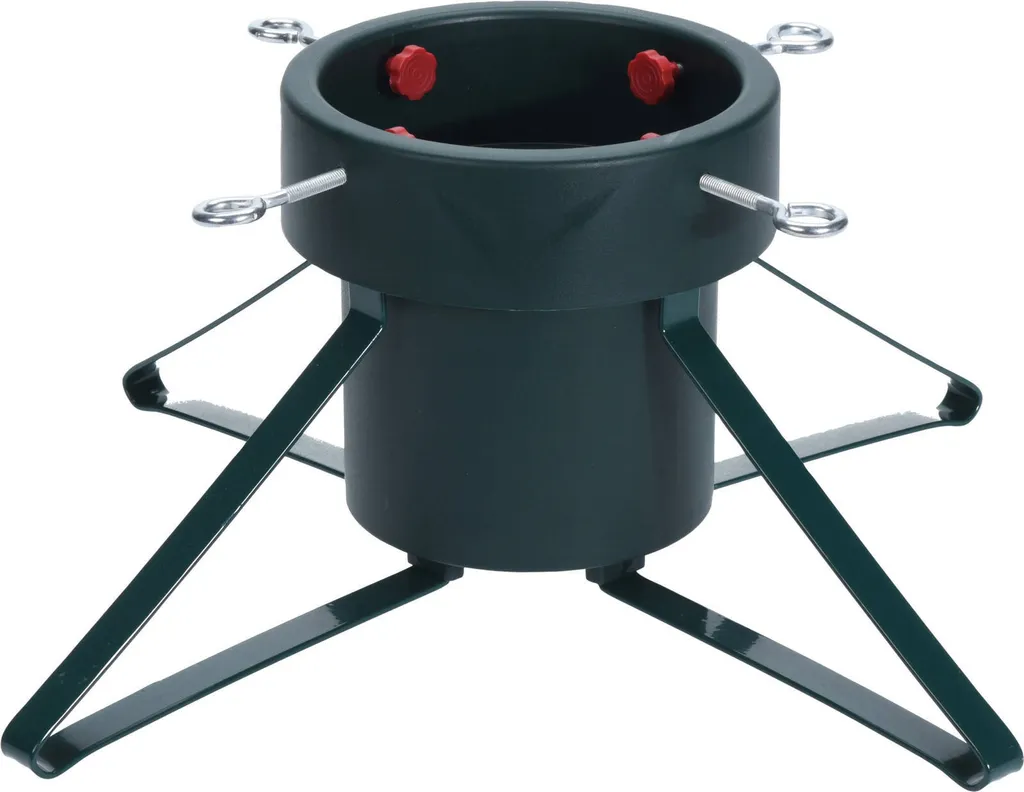 Support de Sapin Nampook Noir pour Troncs de 5-10 cm avec Réservoir 1,8L