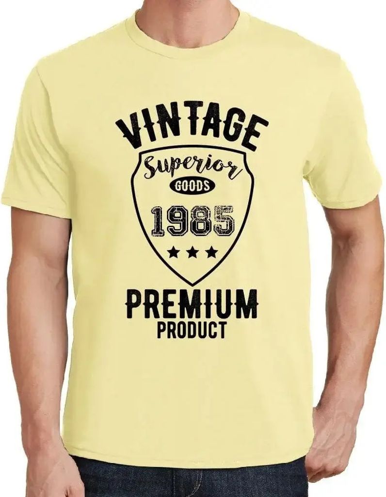 Herren Grafik T-Shirt Erstklassige Waren seit 1985 – Superior Goods Since 1985 – Geschenk 39. Geburtstag Jahrestag 39 Jahre Jubiläum 39 Jähri...