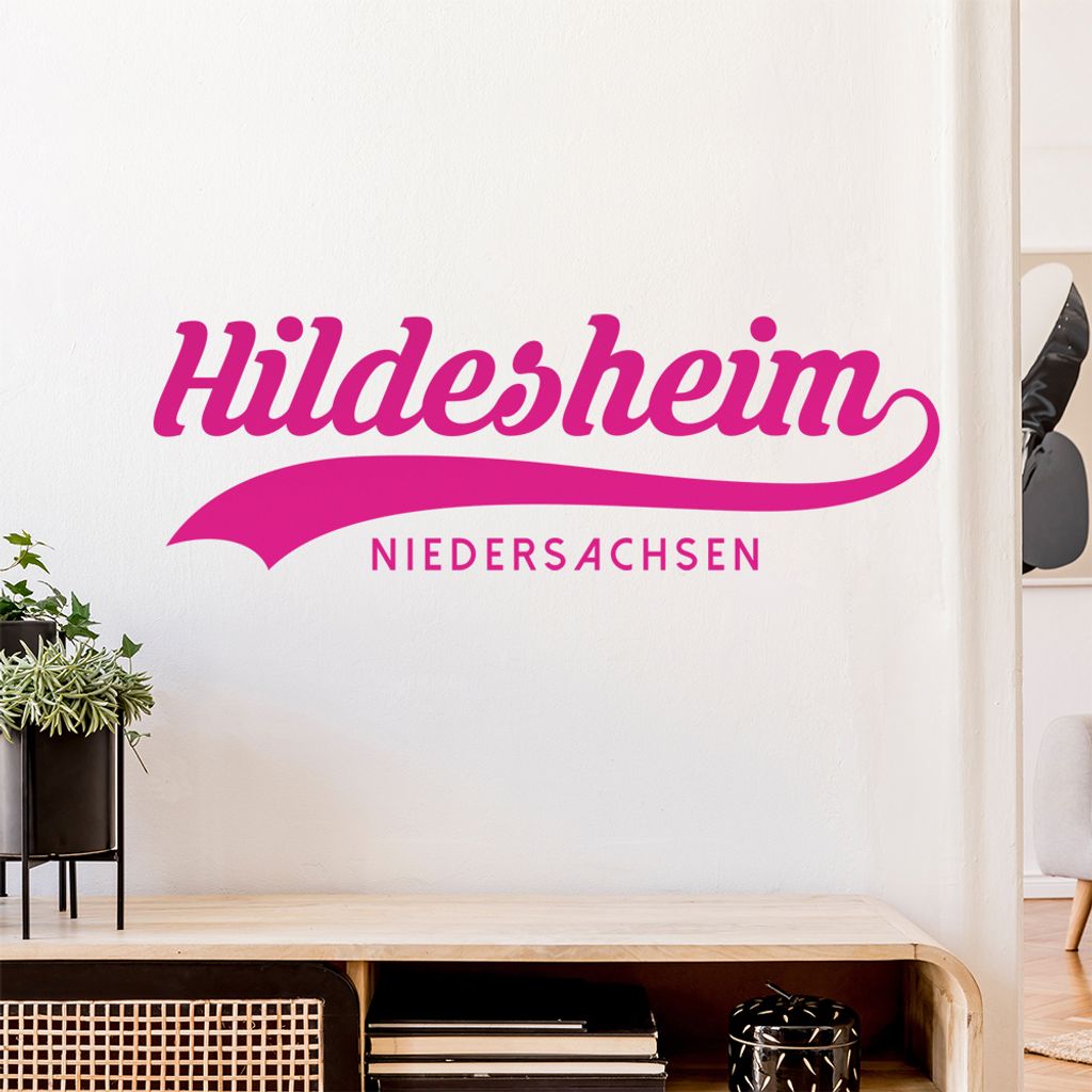 Hildesheim Niedersachsen Wandtattoo Wandaufkleber Wall Sticker - Dekoration, Küche, Wohnzimmer, Schlafzimmer, Badezimmer