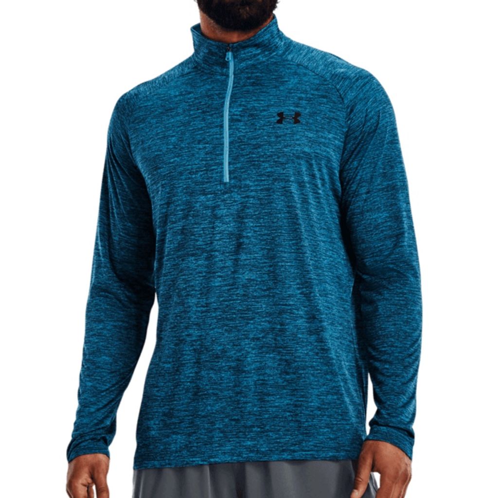 Under Armour Tech LS 1/2 Zip - Gr. XXL