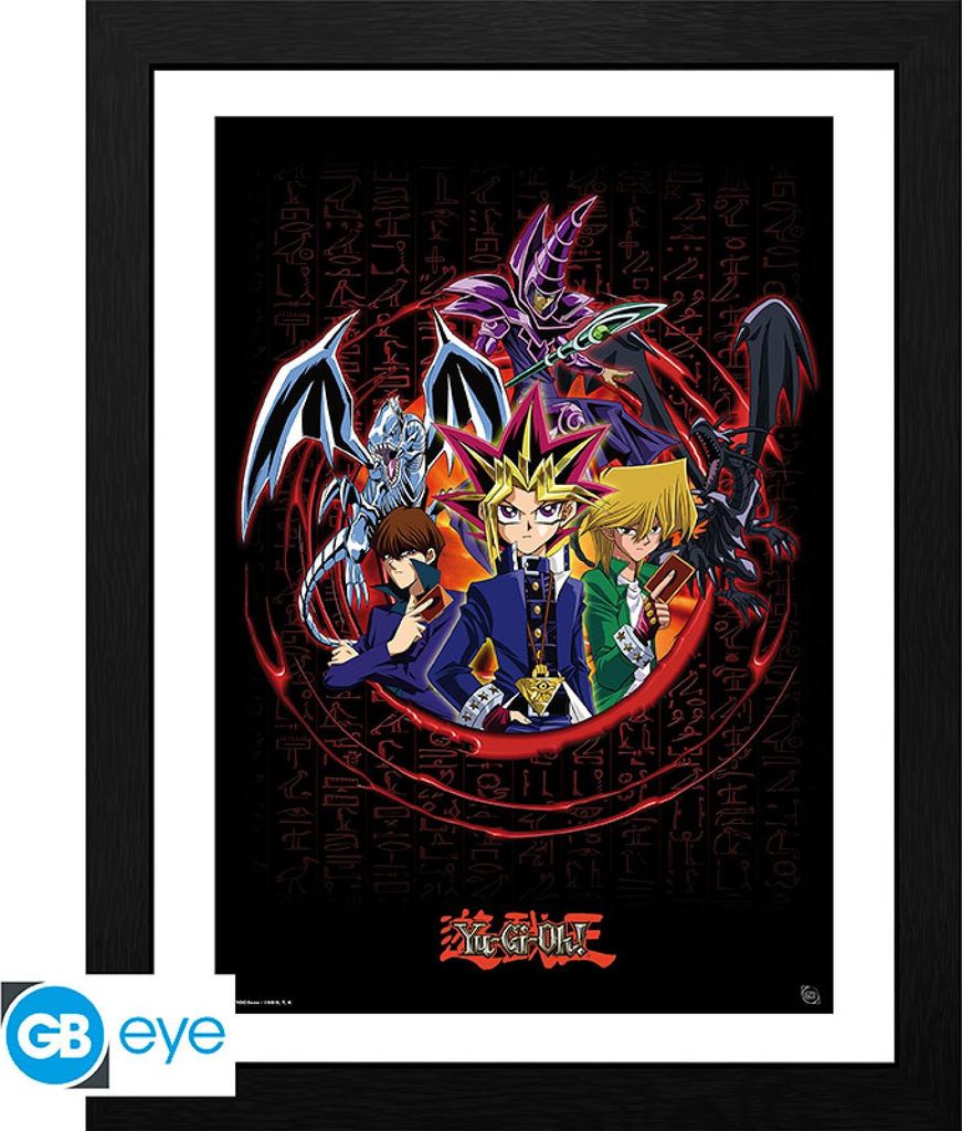 YU-GI-OH! - Framed print Joey Yugi Kaiba