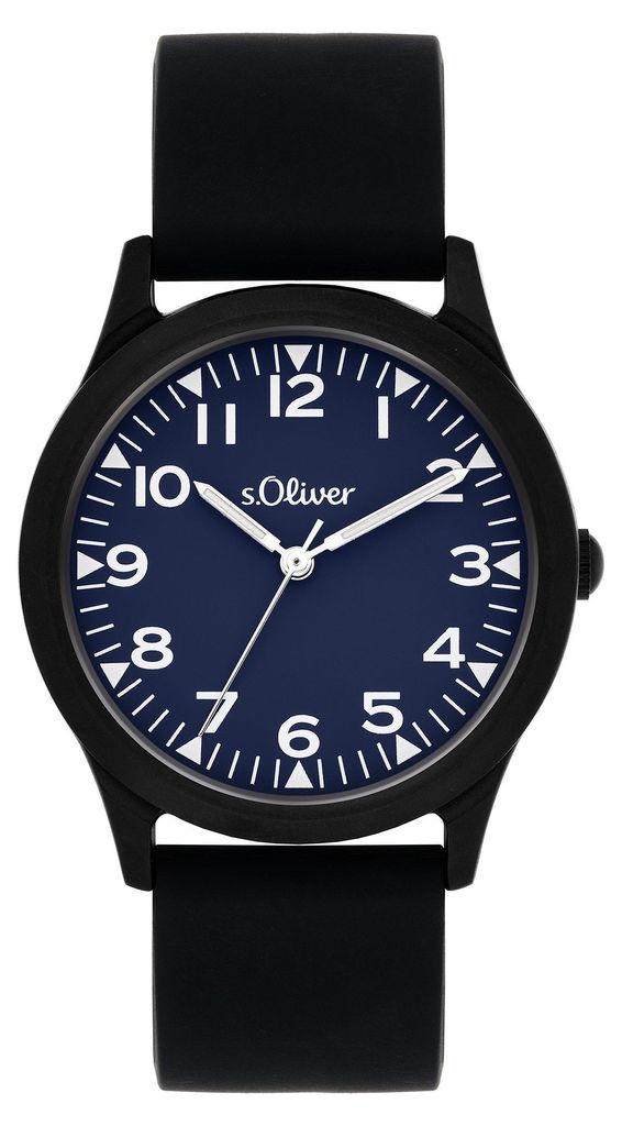 s.Oliver Uhr Kinder-Armbanduhr Jungen Silikon SO-4526-PQ Produktbild 