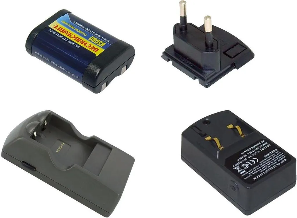 Kit Energia Nikon Coolpix: Batteria EN-EL1 + Caricatore