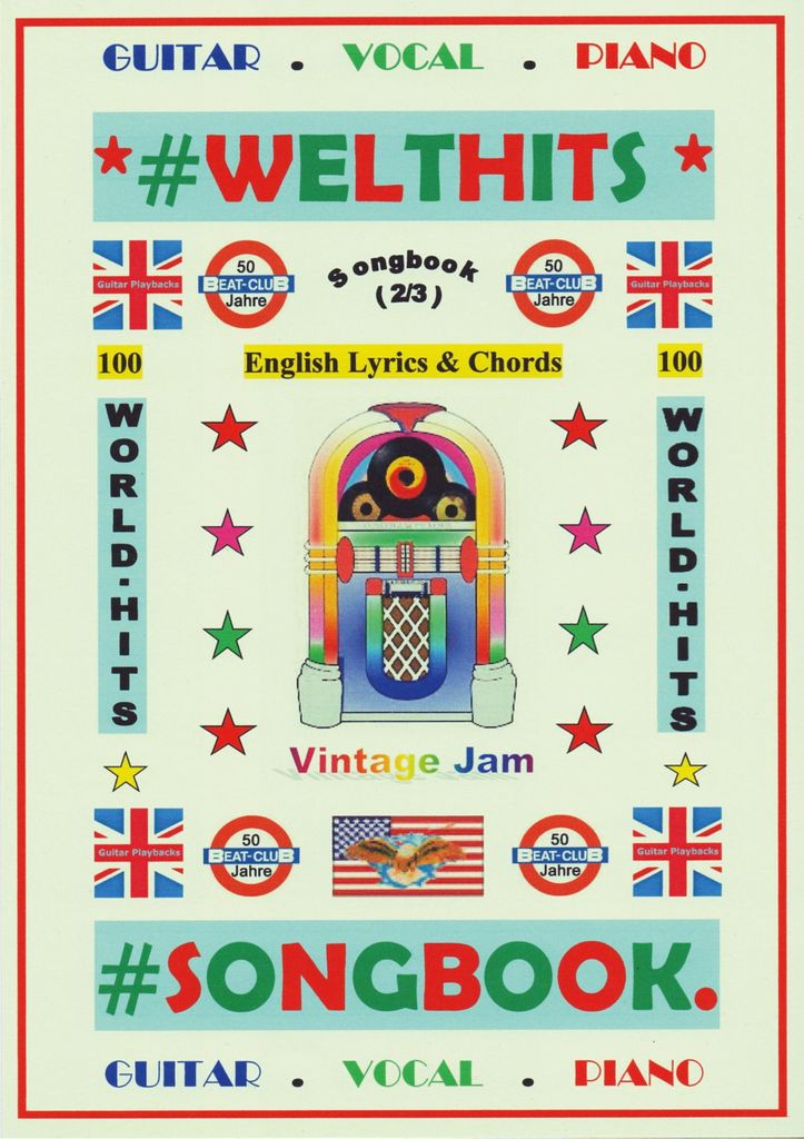 100 Englische Welthits (2/3) + 100 Gitarren-Playbacks (MP3)