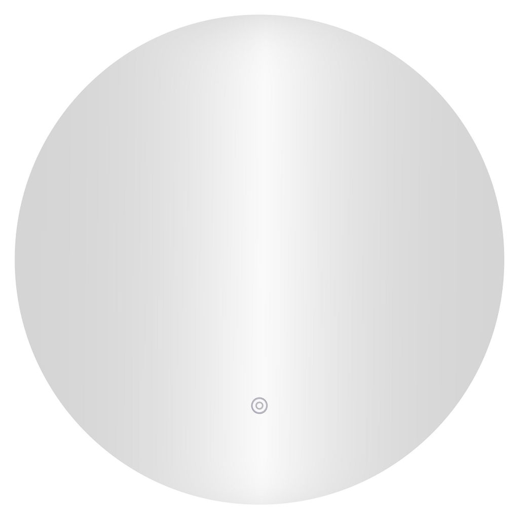 Miroir de salle de bain LED rond mural 60 cm, 3 couleurs, Image du produit 