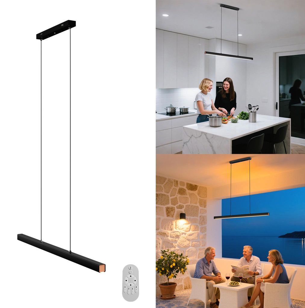 Lampada a sospensione LED VA-Cerulean, 36W, dimmerabile con Immagine del prodotto 