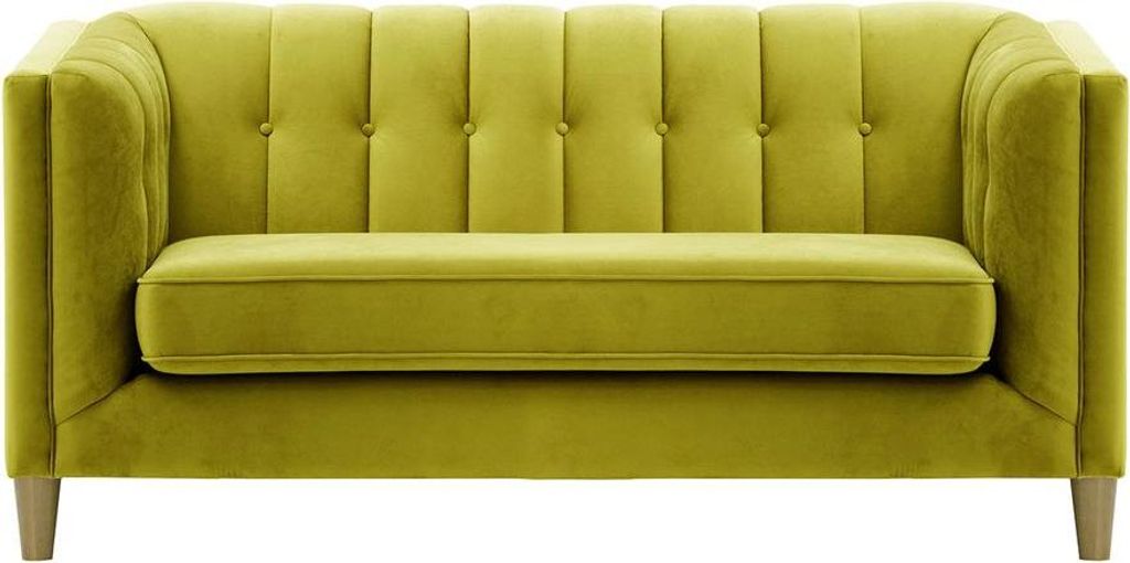 Zweisitzer-Sofa Sodre-Velluto 9-wax black