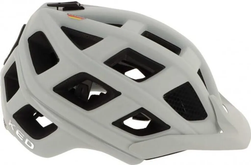 Casque KED Crom 2021 Gris Clair Mat Taille M 52-58 cm pour VTT et Ville