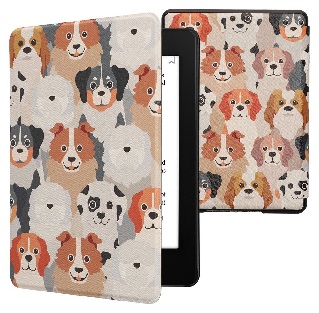 kwmobile Klapphülle kompatibel mit Amazon Kindle Paperwhite 11. Generation 2021 Hülle - Flipcase für Kindle Paperwhite Hülle mit Magnetverschlu...