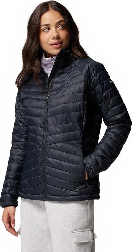 Columbia Powder Pass Jacke Schwarz XL Damen Schwarz XL