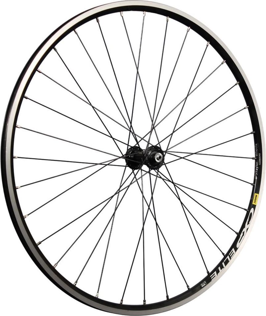 28 Zoll Rennrad Vorderrad Mavic CXP Elite Hohlkammerfelge Shimano 105 HB-R7000
