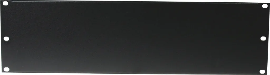 Pannello frontale OMNITRONIC Z-19U, acciaio, nero 3U