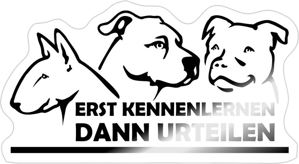Spreadshirt Listenhund Spruch Sticker Aufkleber, 10 x 10 cm, Weiß glänzend