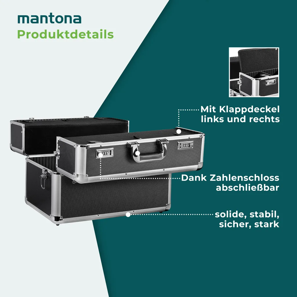 Mallette Photo de Transport avec Compartiments Modulables et Robuste - 2