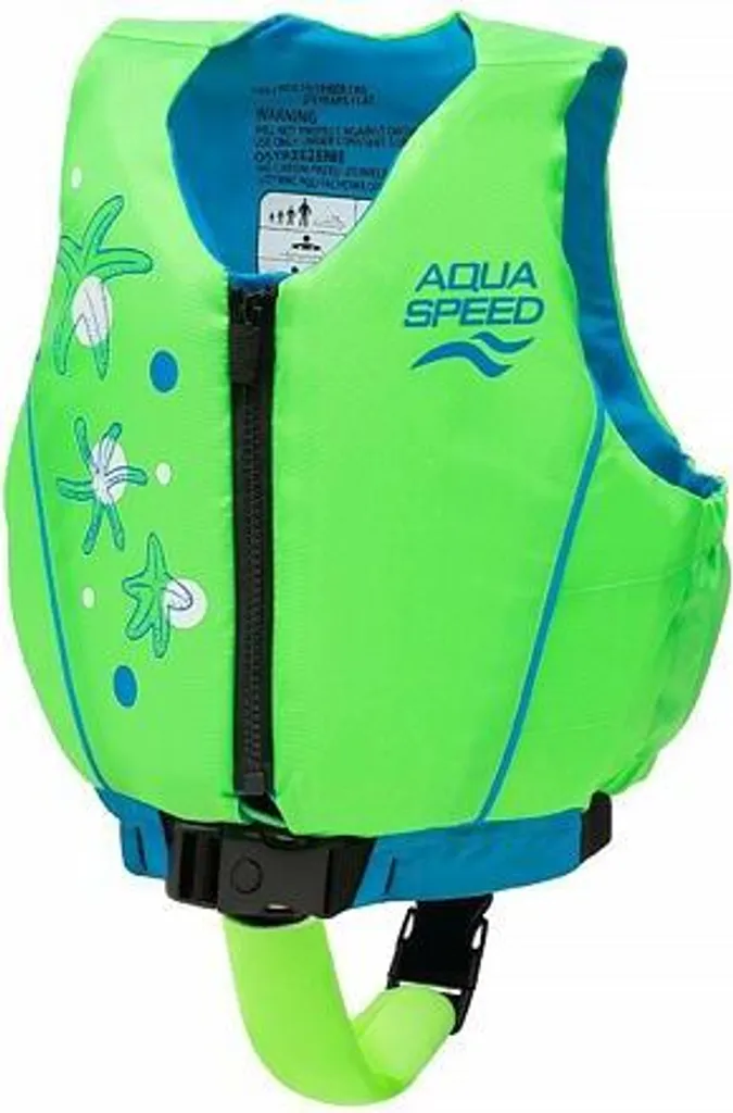 Gilet pour Apprendre à Nager Aqua-Speed Swim Star Vert Enfant 15-19 kg