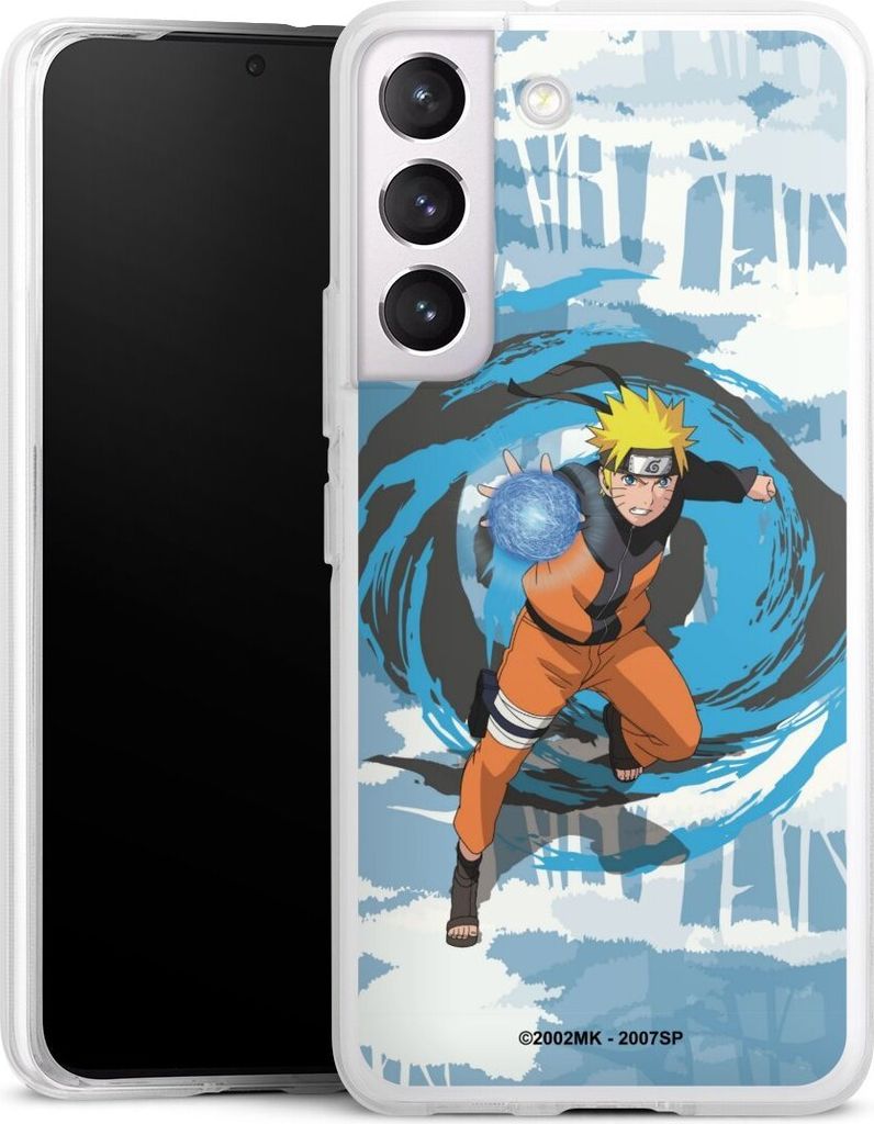 DeinDesign Handyhülle für Samsung Galaxy S22 Silikon Hülle Case Smartphone Schutzhülle Manga Naruto Shippuden Offizielles Lizenzprodukt