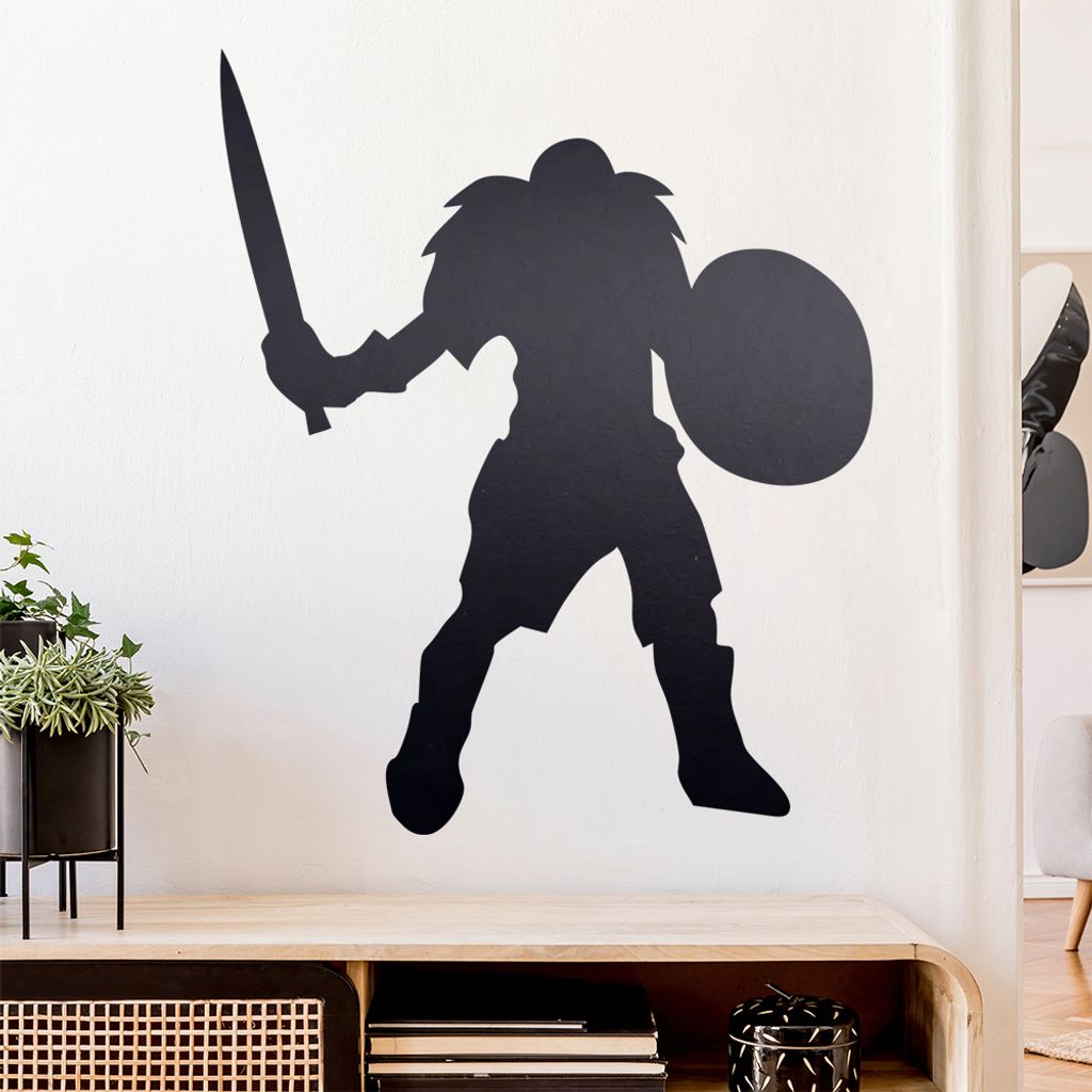 Wikinger Krieger Krieg WWIII Wandtattoo Wandaufkleber Wall Sticker - Dekoration, Küche, Wohnzimmer, Schlafzimmer, Badezimmer