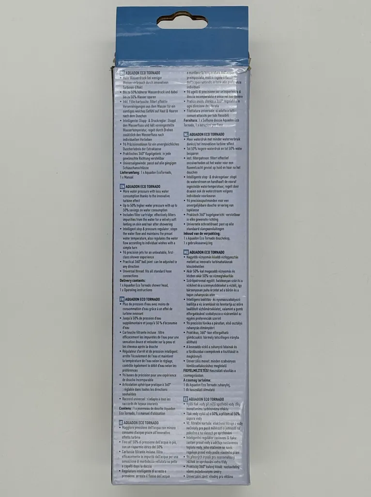 Soffione Auquadon Eco Tornado Blue - 9
